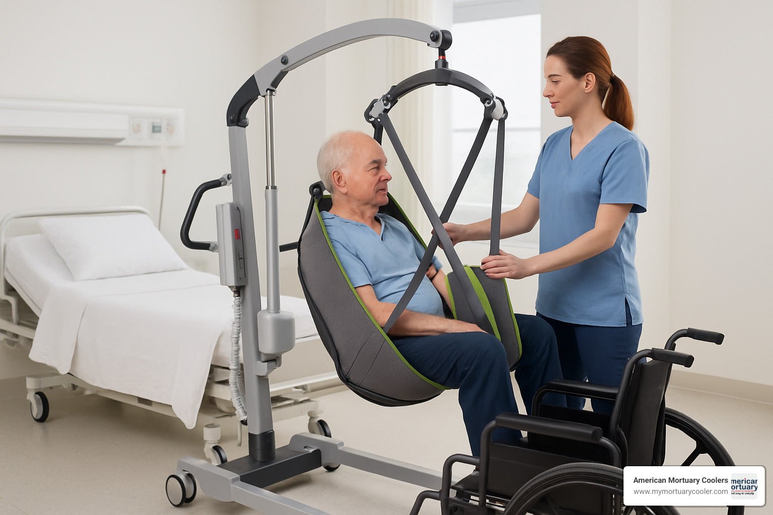 The Ultimate Guide to Comparing Electric Patient Lifts - American Mortuary Coolers & Equipments The Ultimate Guide to Comparing Electric Patient Lifts - American Mortuary Coolers & Equipments